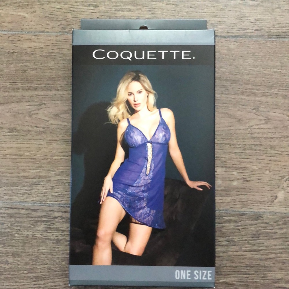 BNIB Coquette chemise lingerie one size